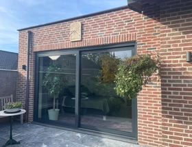 Aluminium schuifpui Posterholt