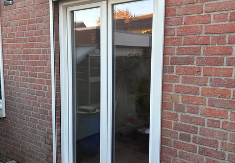 Kozijn en rolluik Linne