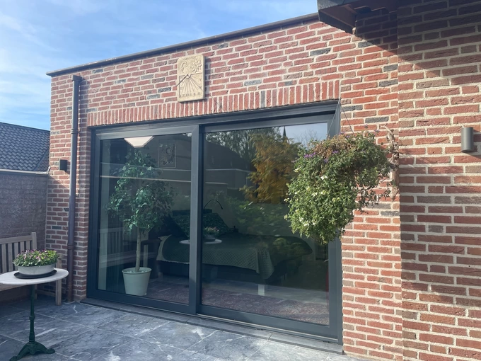 Aluminium schuifpui Posterholt