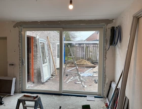 Schuifpui en achterdeur St.Odilienberg 