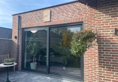 Aluminium schuifpui Posterholt